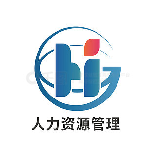 人力資源服務(wù)的標(biāo)志 連接、賦能與未來的視覺象征